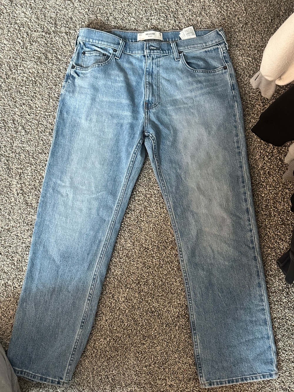 Hollister Light Blue Men's Straight Jeans